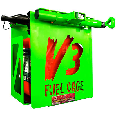 Fuel Cage Lockable Gas Can Rack
