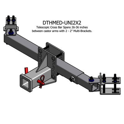 Front Mounting Hitch - SCAG Cheetah and Spartan RZ Series - DTHMD-U2X2