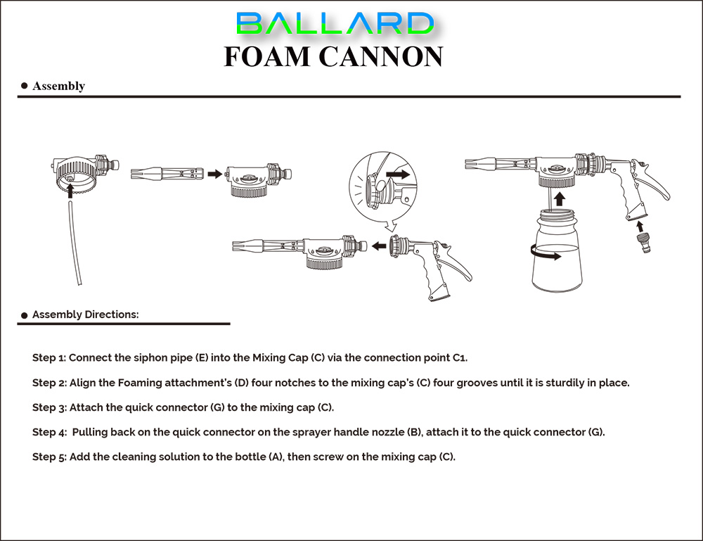 Mower Magic Foam Cannon image number null