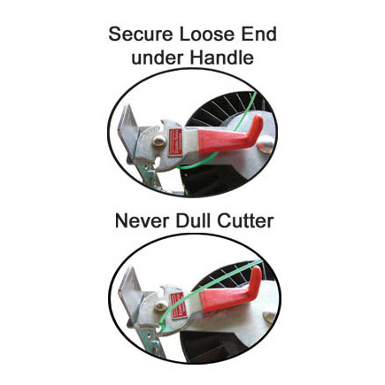 Adjustable Line Spool Rack with Cutter image number null