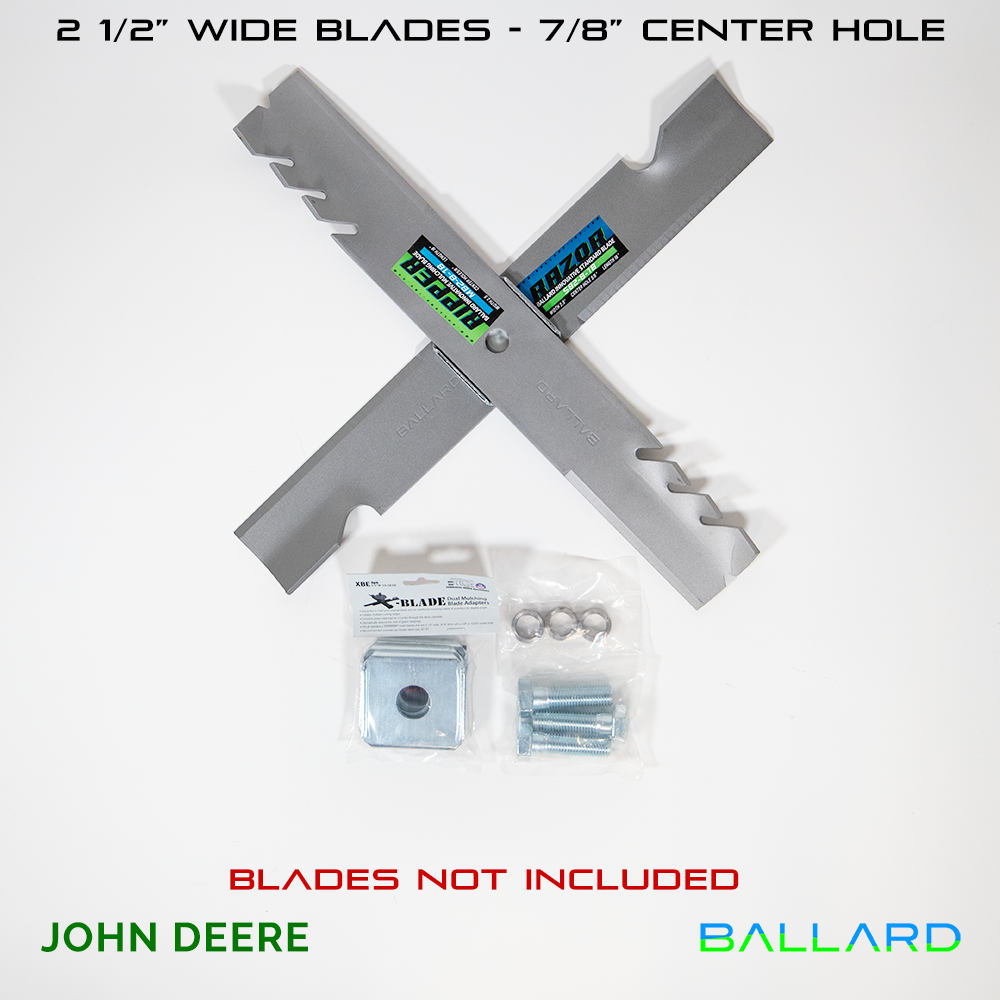 Buy XBlade Dual Blade Adapter (2 ½” 7/8″ center hole) with Bolts and