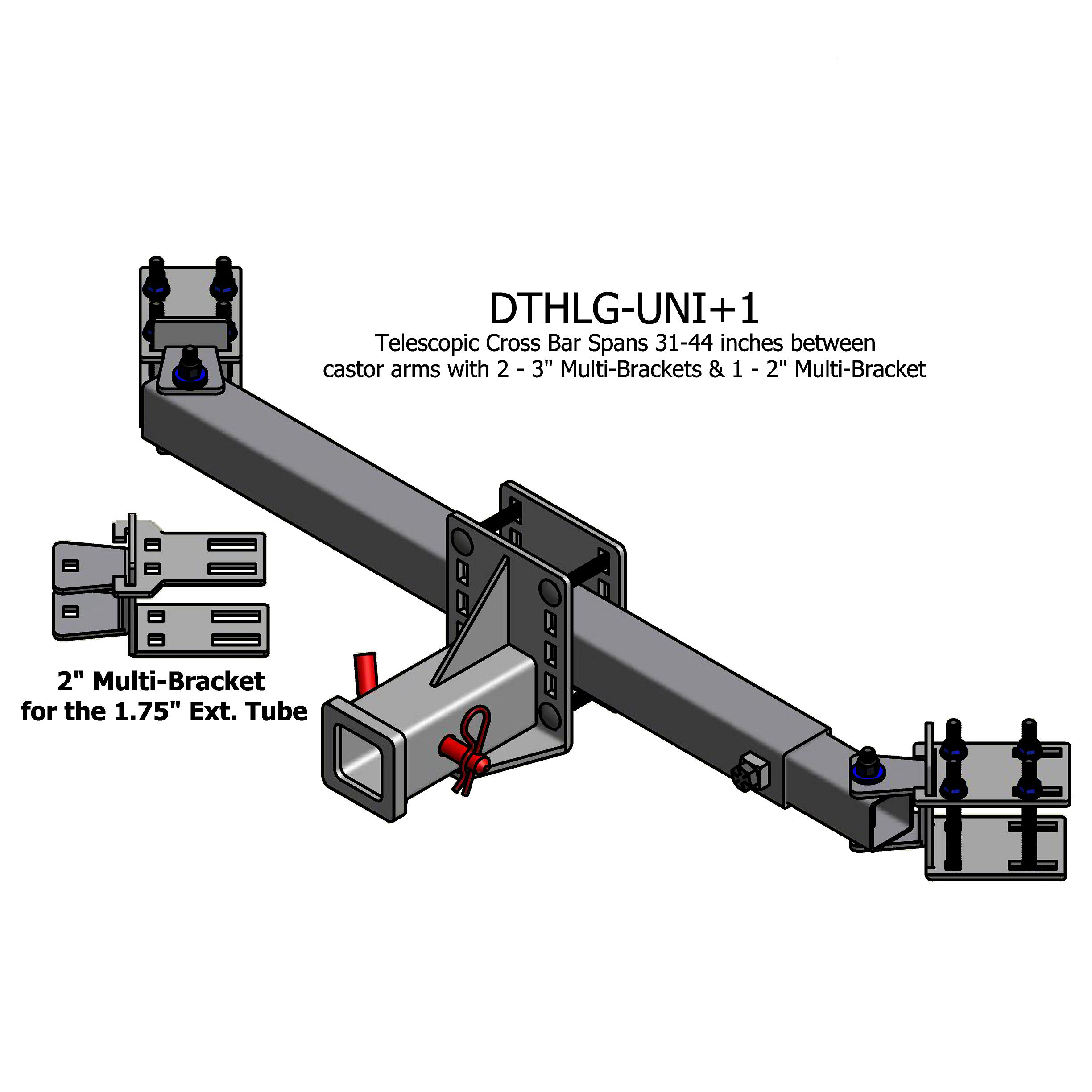 Front Mounting Hitch - Scag (Tiger Cat II) - DTHLG-UNI+1 image number null