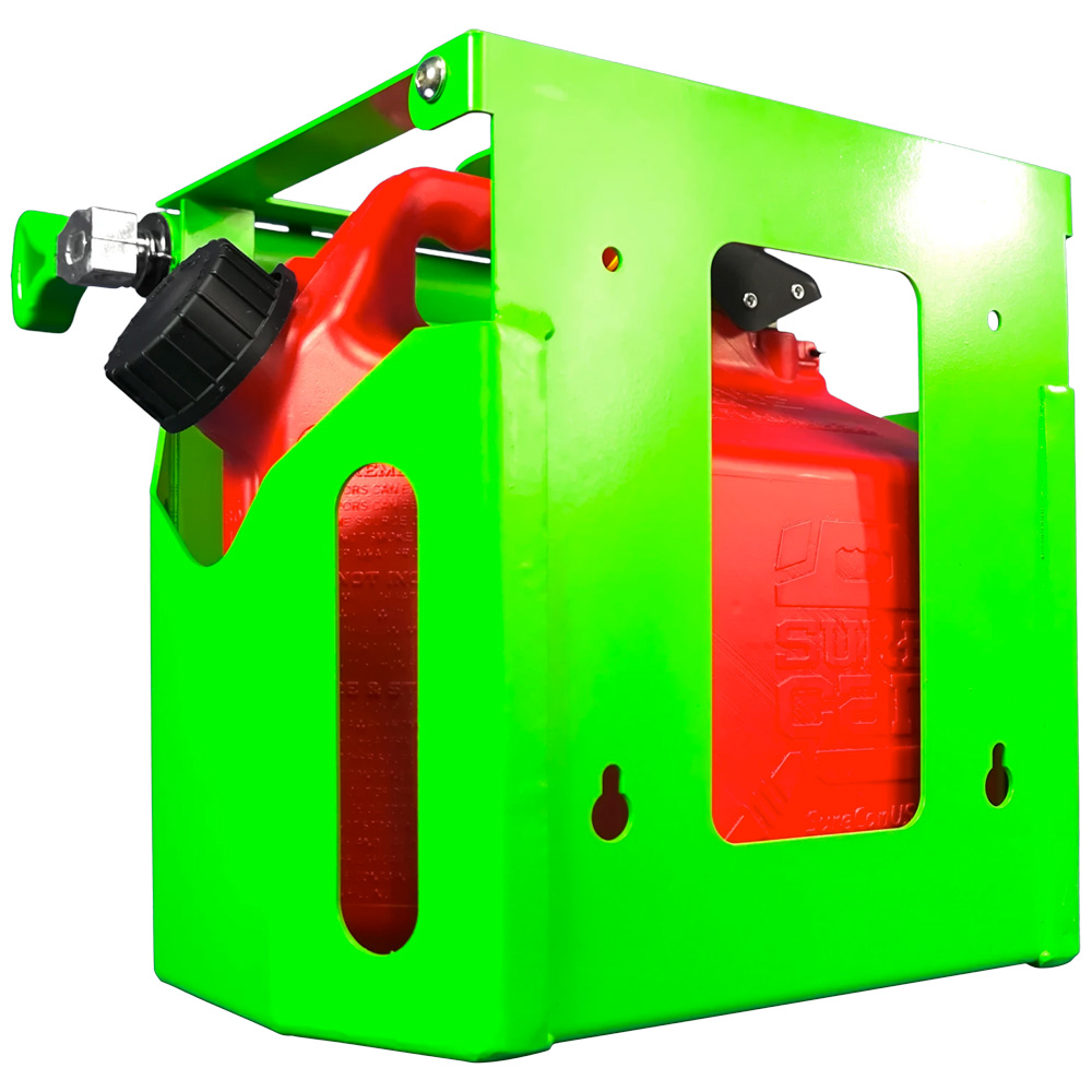 Fuel Cage Lockable 2.5 Gallon Gas Can Rack image number null