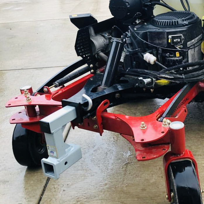 Front Mounting Hitch - Toro MultiForce, Wright Stander ZXT w/ Weight Kit - DTHMF-6 image number null